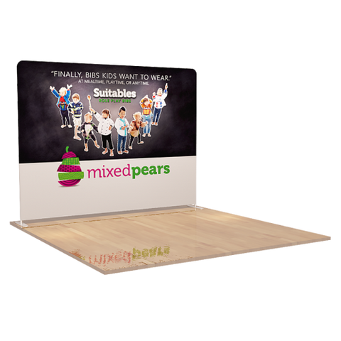 10ft Straight Tension Fabric Display - FREE SHIPPING